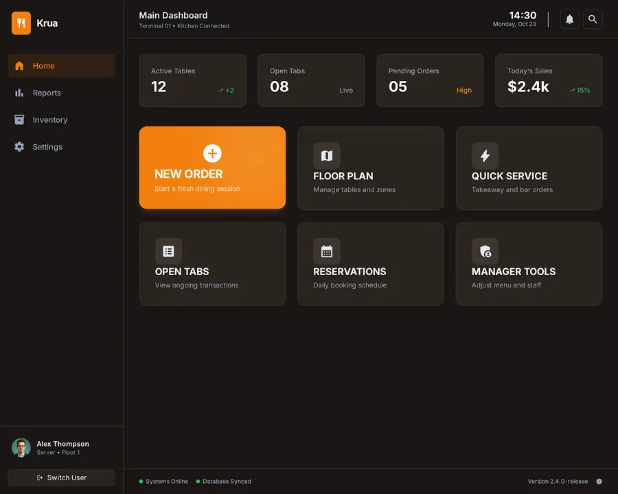 Krua interface