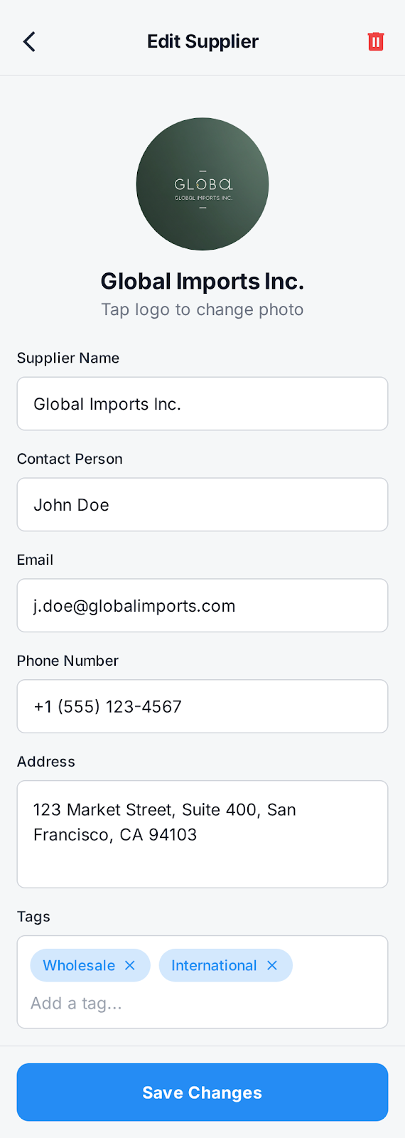 Stockify Inventory & Stock Management App - Mobile app screenshot 13 - Android & iOS Flutter (Dart) app