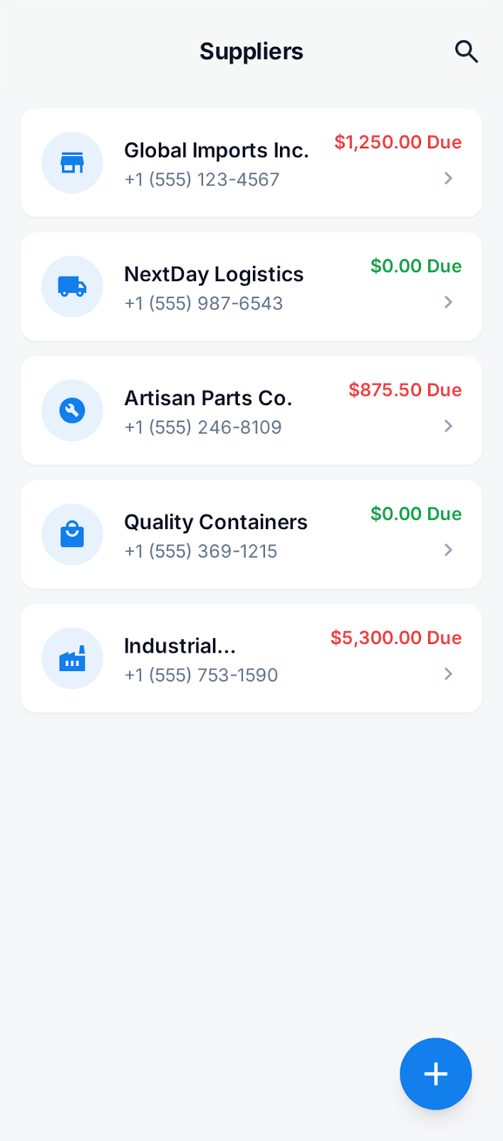 Stockify Inventory & Stock Management App - Mobile app screenshot 11 - Android & iOS Flutter (Dart) app